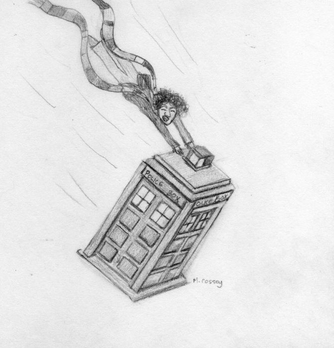 Dr. Who Hangs On by artgirl